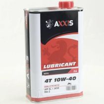 Масло AXXIS MOTO 4T 10W-40 (Канистра металл 1л)