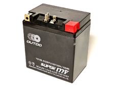 Аккумулятор  OUTDO  YВ10L-BS (MF) (Длина 130мм,ширина 88мм,высота 145мм)