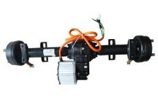 TR-4 Задний мост + редуктор + двигатель