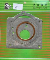 HT-135/9HP - прокладки редуктора к-т + прокладка головки  Zubr на блистере