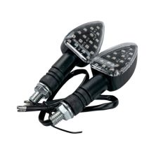 Повороты светодиодные WKT465-03 - BIUE KARBON-LIKE