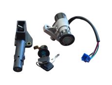 Замок зажигания к-т Suzuki LET'S 2 (4 провода, маленькая фишка) "MTCH"