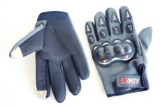 Перчатки "SPORTS''  серые, утепленные с защитой