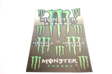 Наклейки (набор) спонсор MONSTER ENERGY (23х32см) (#7055)