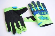 Перчатки "FOX" DIRTPAW (L, сине-зеленые) 