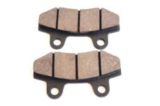Колодки тормозные дисковые (2 поршня) 4T GY6 50-150 "KUROSAWA"