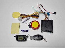 Мотосигнализация  с обратной связью LCD с поиском