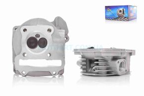 Головка цилиндра скутер 4т 100сс (голая+ увелич. клапана, d20.1/22.9) "LIPAI" (класс А)