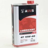 Масло AXXIS MOTO 4T 10W-40 (Канистра металл 1л)