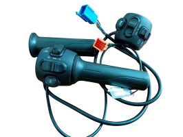 CR-13 Ручки газа + переключатель + грипса левая