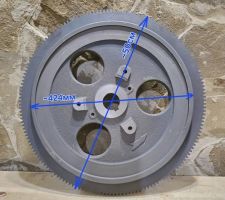 ZUBR - Z-245/(JD1115) - маховик+венец