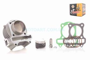 Цилиндр в сборе скутер 4т 47,00мм 80сс TEFLON "CHARMO" (Тайвань)