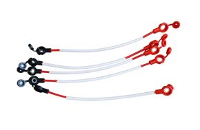 TR-4 Провода соеденительные для АКБ (5шт) 25см