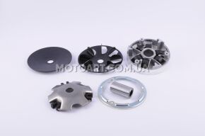 Вариатор передний Suzuki LETS +палец +щека +крыльчатка 