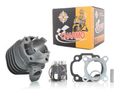 Цилиндр в сборе Yamaha JOG-50 3KJ, 5BM 40,00мм "CHARMO" TEFLON (Тайвань)