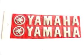 Наклейка буквы большие YAMAHA (2шт, сталь) 4751
