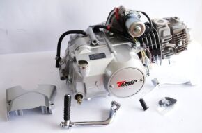 Двигатель в сборе Дельта-125 механика с алюминиевым цилиндром