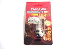 Лампа P15d-25-1 12В 35/35 фары Дельта галоген (белая, блистер, S-header) "TAKAWA" (A)