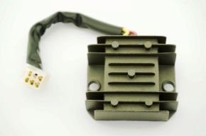 Реле зарядки скутер 4т 150сс c проводком (5-мама, 5 из 6-ти, маленькая фишка) "LIPAI"               