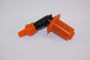 Насвечник скутер 4т с силиконовыми оранжевыми наконечниками