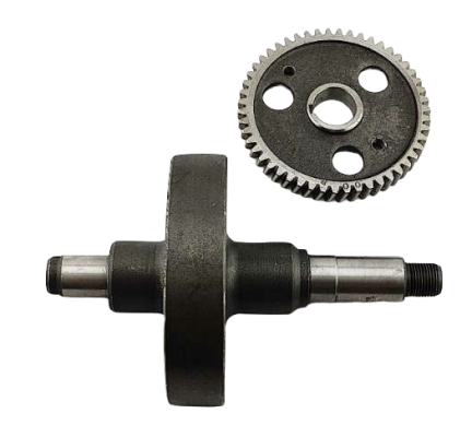 Балансировочный вал мотоблок R195NM + шестерня 51 зуб (ZUBR JR-Q12E) "Crosser"