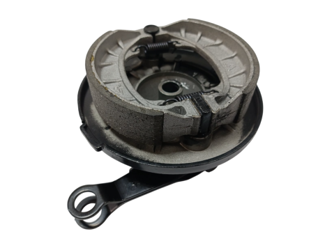 TR-1 Крышка барабана тормозного (перед) +колодки