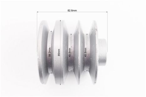 GN-4/6,5HP - шкив ведущий 3-х ручейковый на 20мм