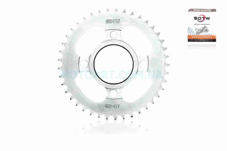 Звезда приводная задняя 428-41T  4x64-90, d-58, D-170  &quot;SDTW&quot;  (WY125/CB250) (02 89 93)
