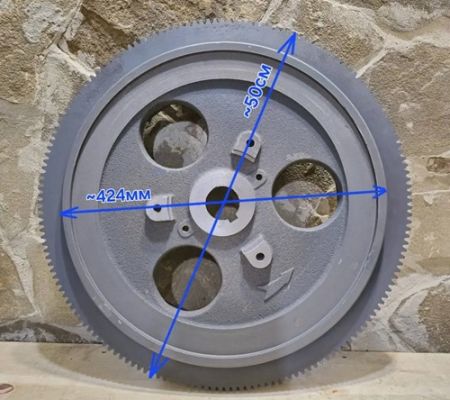 ZUBR - Z-245/(JD1115) - маховик+венец