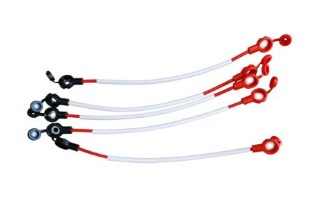 TR-4 Провода соеденительные для АКБ (5шт) 25см