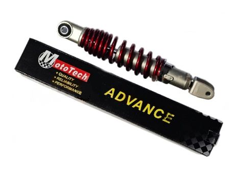 Амортизатор задний 275mm Yamaha GEAR UA06J/4KN регулируемый &quot;ADVANCE&quot; красная пружина (Тайвань)