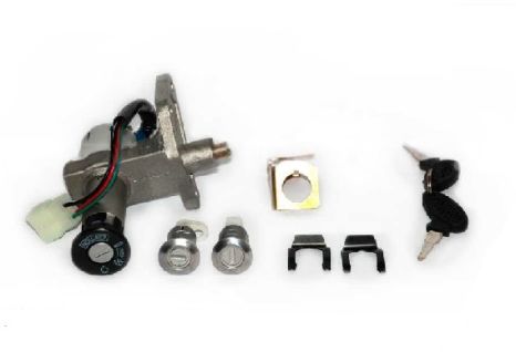 Замок зажигания (комплект) QT-10A/STORM/GY-150      2-такт