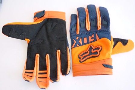 Перчатки &quot;FOX&quot; DIRTPAW (L, оранжево-синие) 