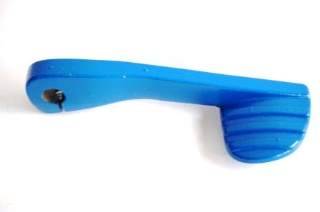 Ніжка заводна (кікстартер) скутер 4т 50-80сс стайлінг синя