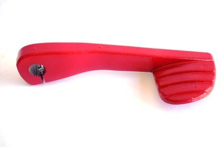 Ніжка заводна (кікстартер) скутер 4т 50-80сс стайлінг червона