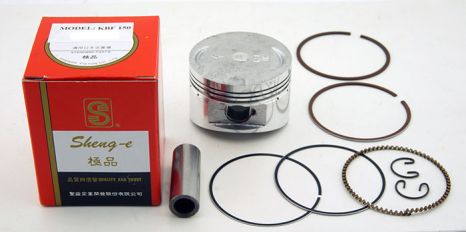 Поршень к-т скут 4т 57,40мм 150сс+0,25 "SEE Sheng-E" (Тайвань)