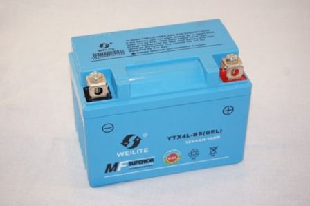 Аккумулятор 12В 4А гелевый синий &amp;quot;WEILITE&amp;quot;