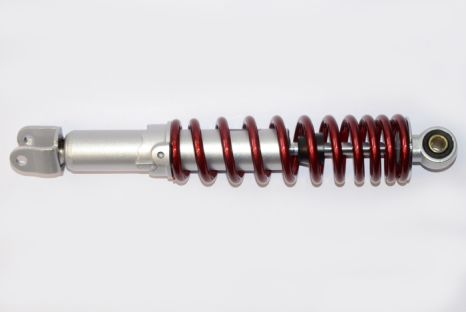 Амортизатор задний 320mm скутер 4т 50-150сс, ZX, LEAD (красный металлик, регулируемый) &quot;NDT&quot;