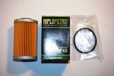 Фильтр масляный &quot;HIFLO HF655&quot; KTM SX/SX-F